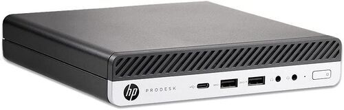 HP ProDesk 600 G3 DM i5-7500T 8 GB 256 GB SSD WiFi + BT VGA Win 10 Pro