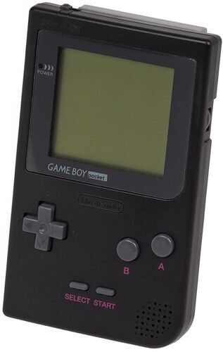 Nintendo Game Boy Pocket svart