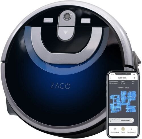 ZACO W450 Robotmopp vit