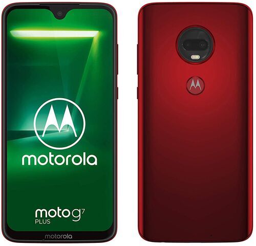 Motorola Moto G7 Plus 64 GB Single-SIM röd