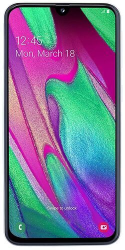 Samsung Galaxy A40 64 GB Dual-SIM vit