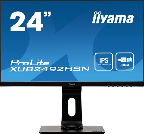 Iiyama ProLite XUB2492HSN-B1 238" svart