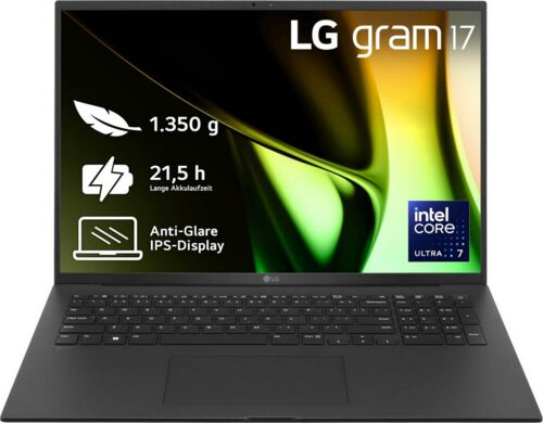 LG gram Pro 17 (2024) Core Ultra 7 155H 17" 16 GB 512 GB SSD Win 11 Home DE