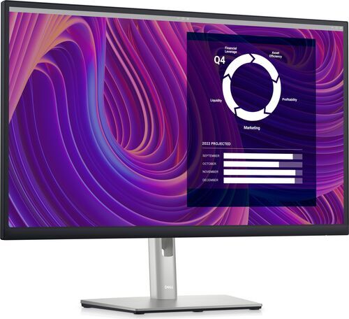 Dell P2723D 27" med stativ svart/silver