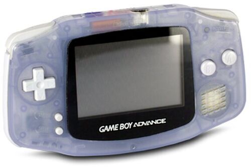 Nintendo Game Boy Advance Clear Blue