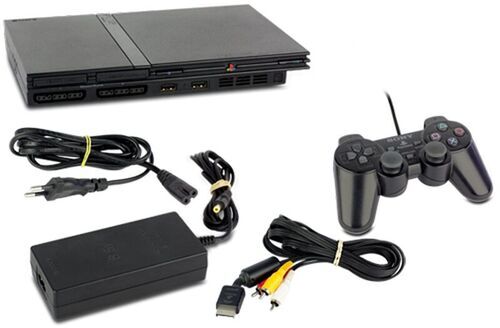 Sony PlayStation 2 Slim 1 Controller svart