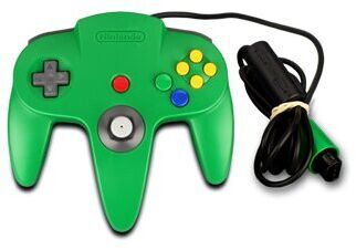 Nintendo N64 Controller grön