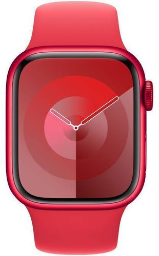 Apple Watch Series 9 Aluminium 41 mm (2023) GPS + Cellular röd Sportband röd S/M