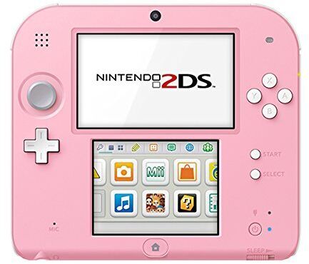 Nintendo 2DS vit/rosa 4 GB