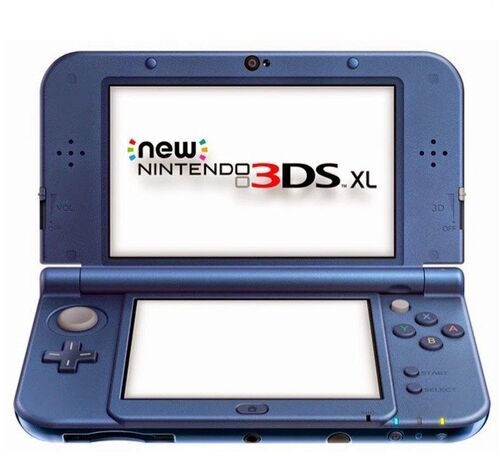 Nintendo New 3DS XL inkl Spel blå Mario Kart 7 (DE Version)