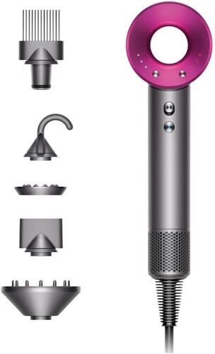 Dyson Supersonic HD07 Hårtork grå/rosa