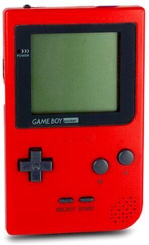 Nintendo Game Boy Pocket röd