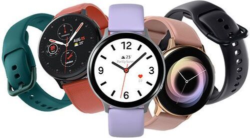 Samsung Galaxy Watch Active 2 40mm (2019) R830 40 mm Rostfritt stål svart