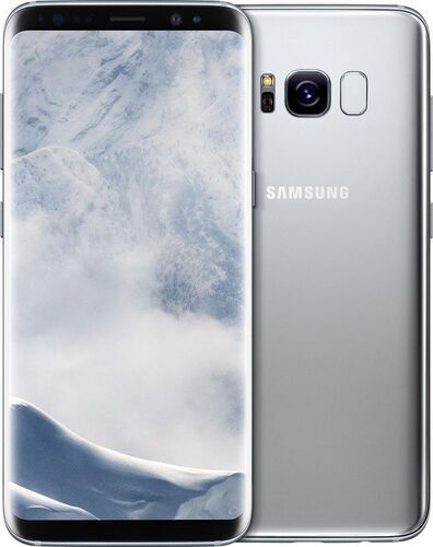 Samsung Galaxy S8 64 GB Dual-SIM silver nytt batteri