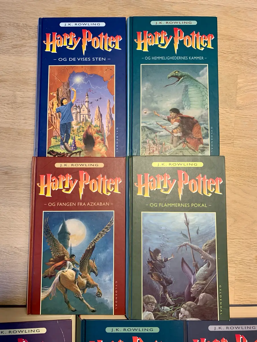 Harry Potter 1-4 Bøger