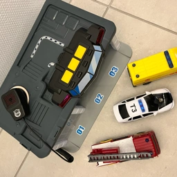 Dickie Toys Garage med biler