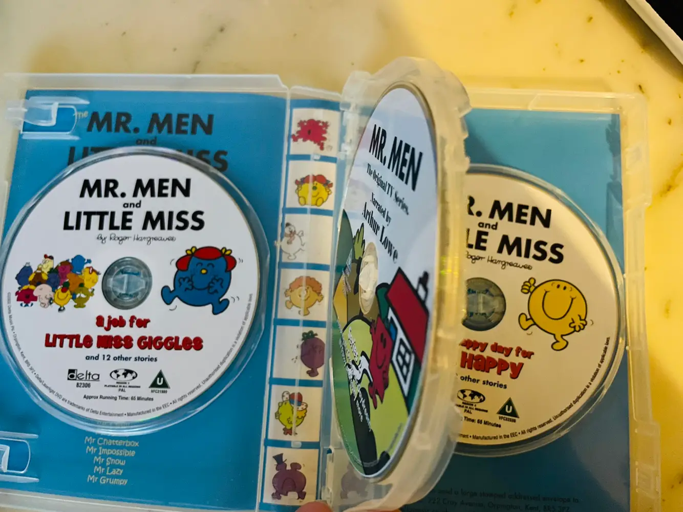 The Mr Men and Little Miss Dvd film