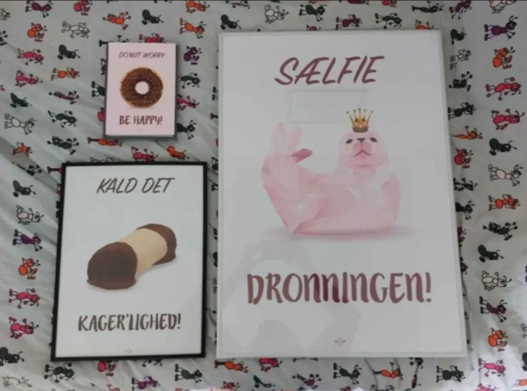Hipd dansk design Plakater / rammer