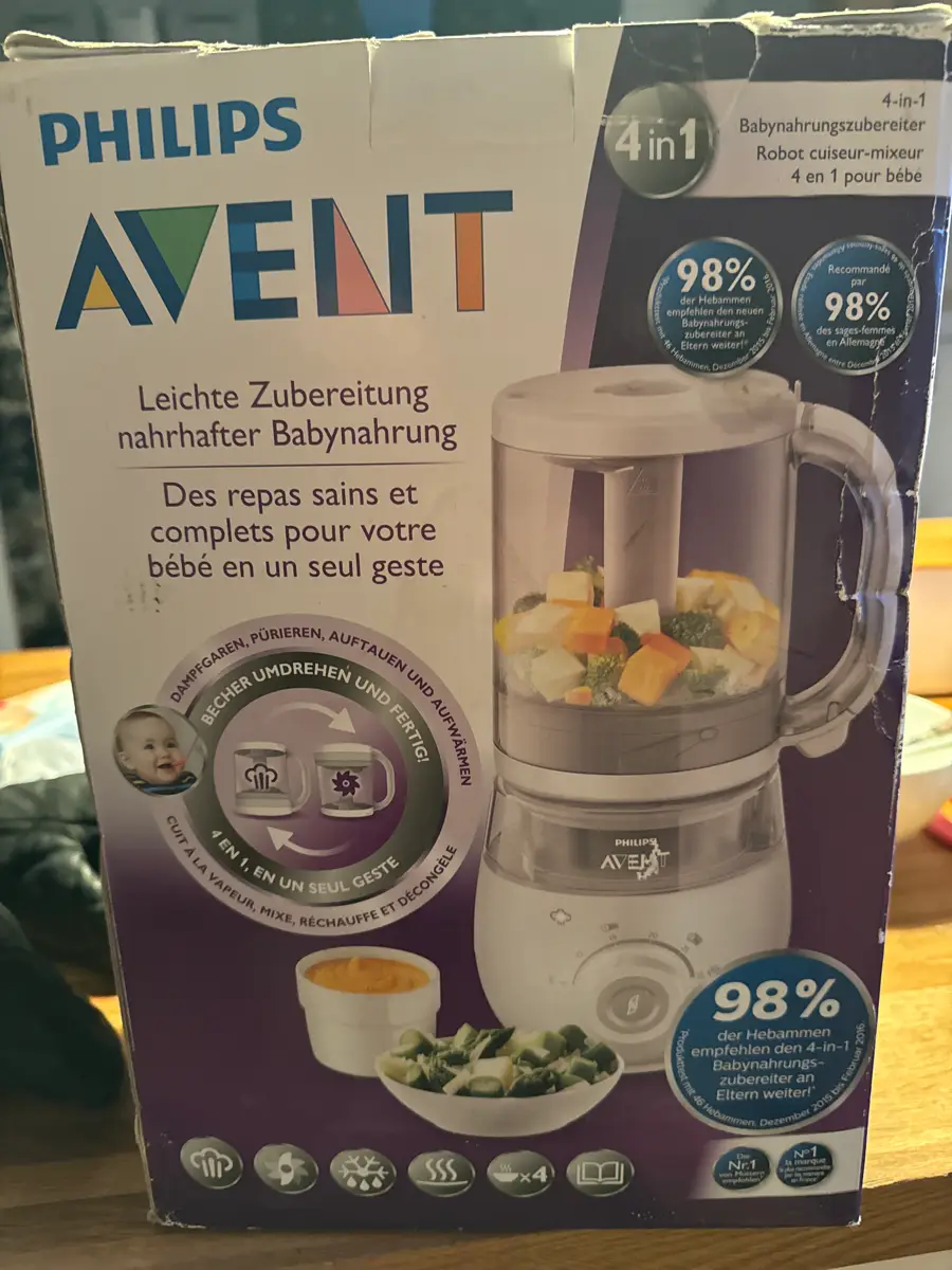 Avent Baby food processer 4 in 1