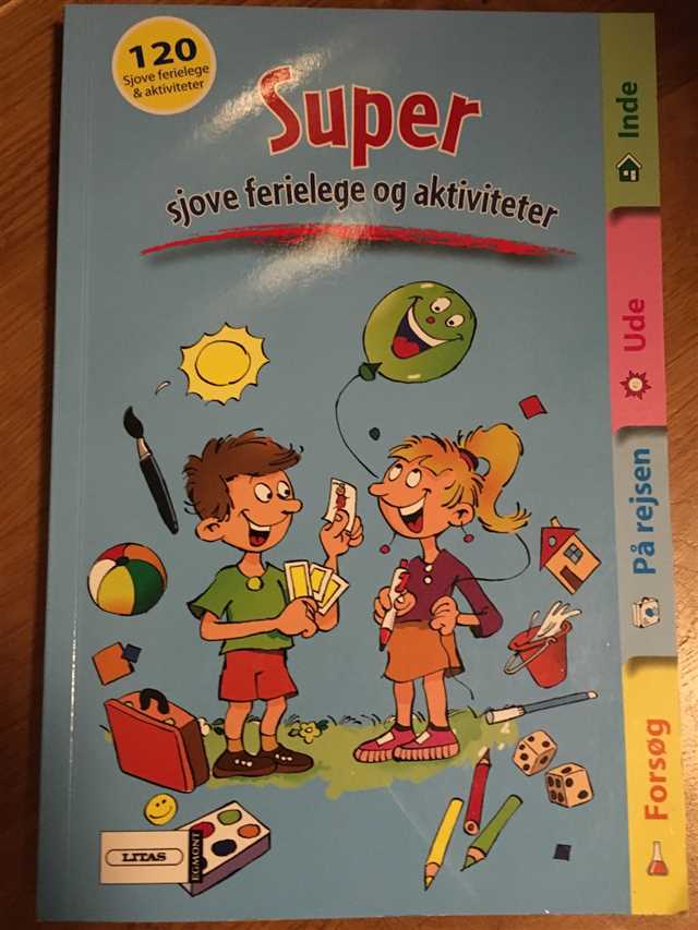 Super sjove ferielege og aktiviteter Bog