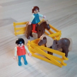 Playmobil Vintage-sæt 3579 børn og pony