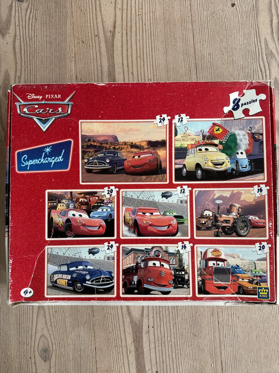 Disney Pixar Cars puslespil