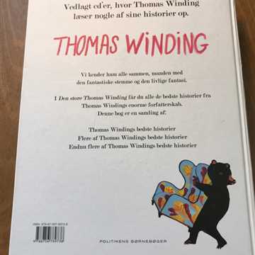 Den store Thomas Winding Bog inkl  2 CD'er