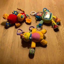 Lamaze Kat robot og bamse