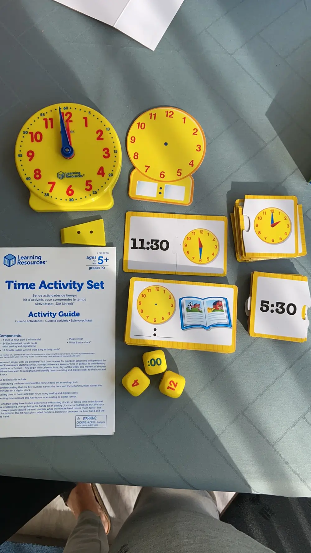 Ukendt Time activity set