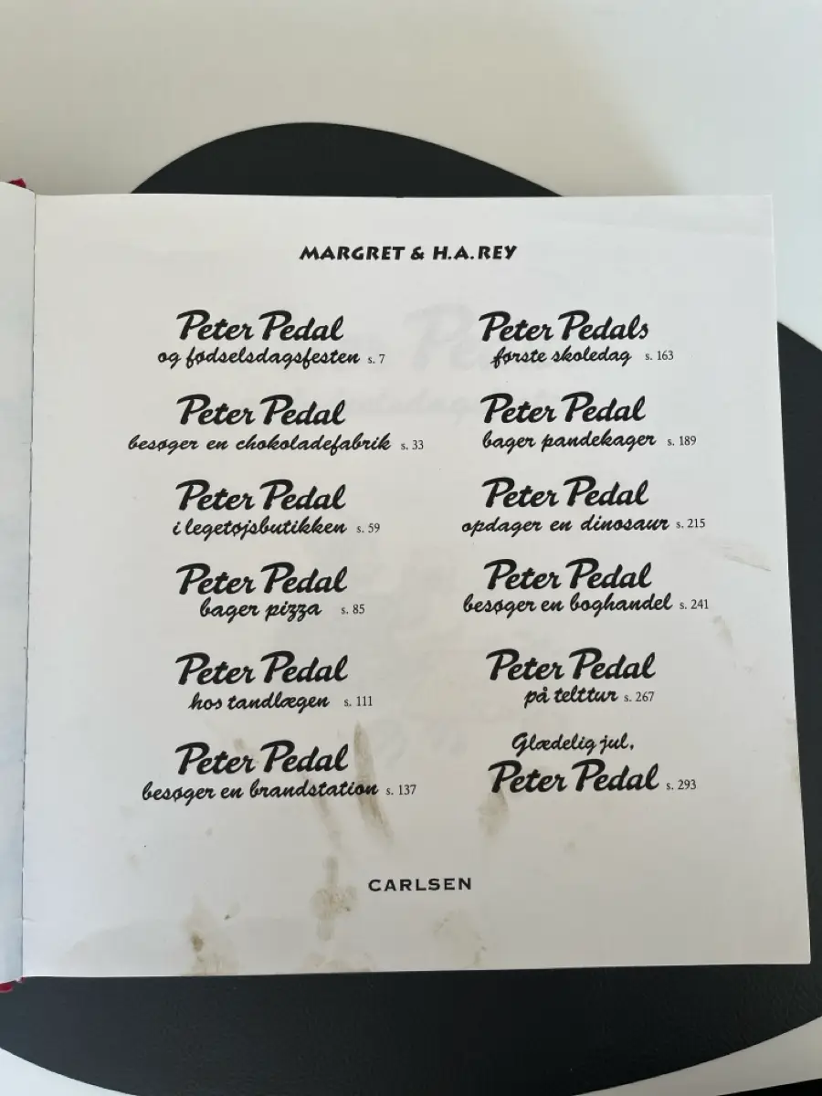 Carlsen Peter pedal bog