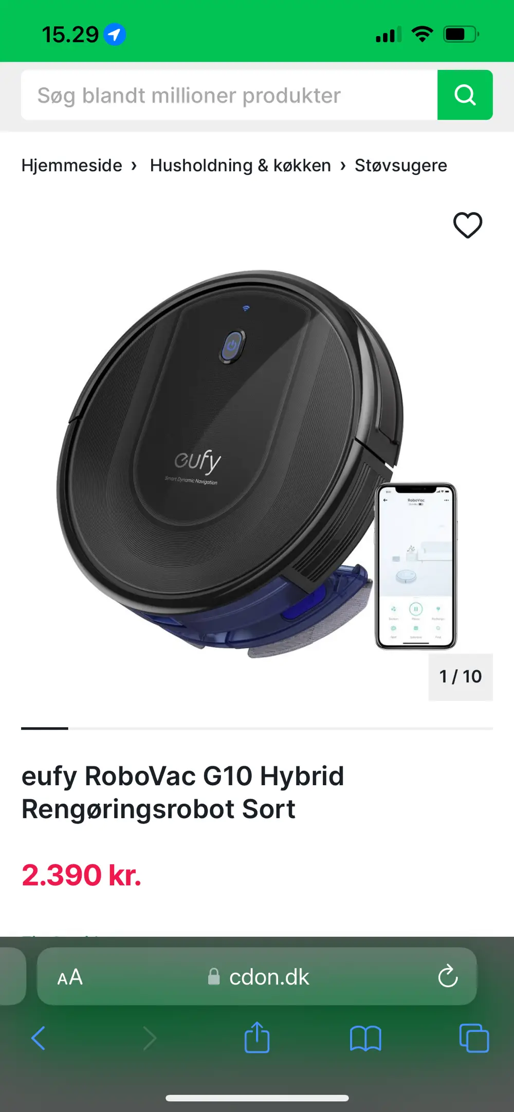 Eufy Robotstøvsuger