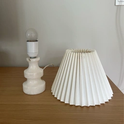 Antik Marmor bordlampe