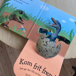 Kom frit frem Dinosaur Pop-op bog