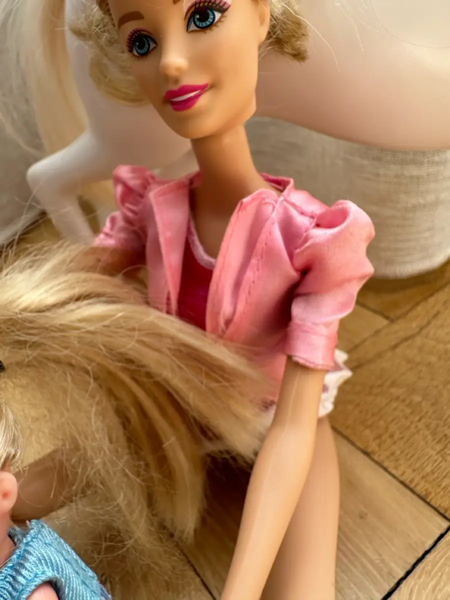 Barbie Hestepakke - mor datter hest