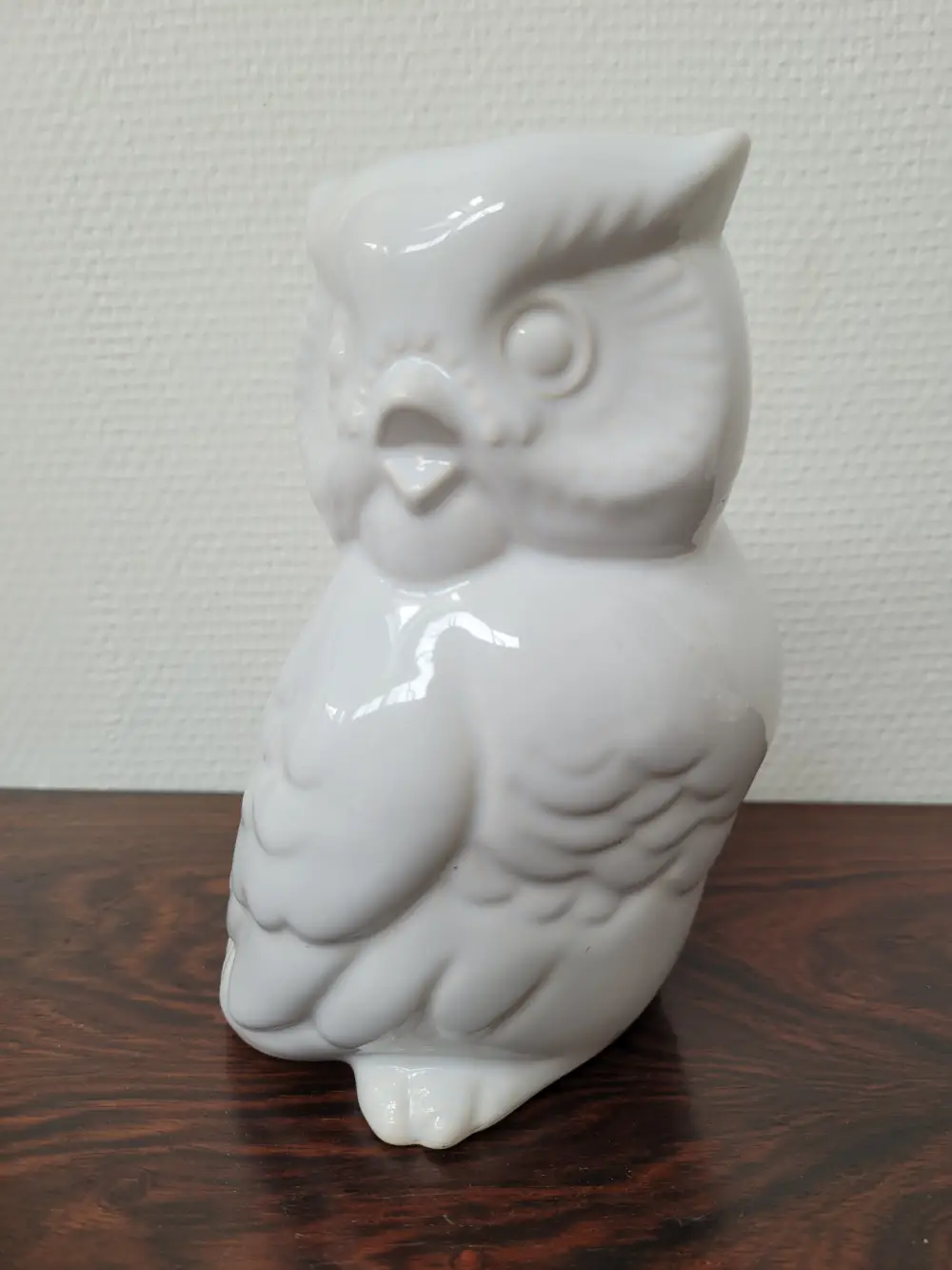 Retro Porcelænsfigur ugle