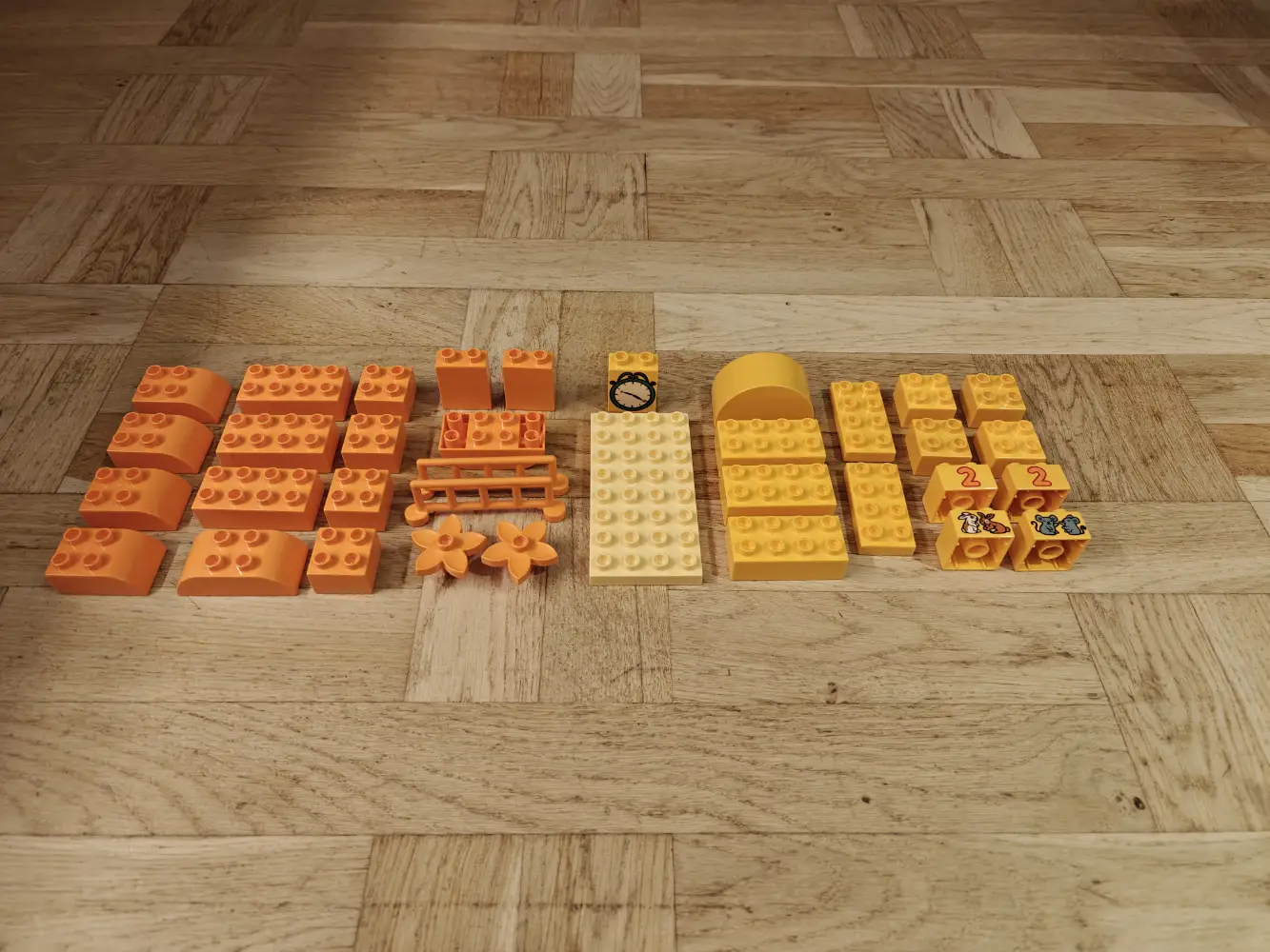 LEGO Duplo Blandet stor pakke