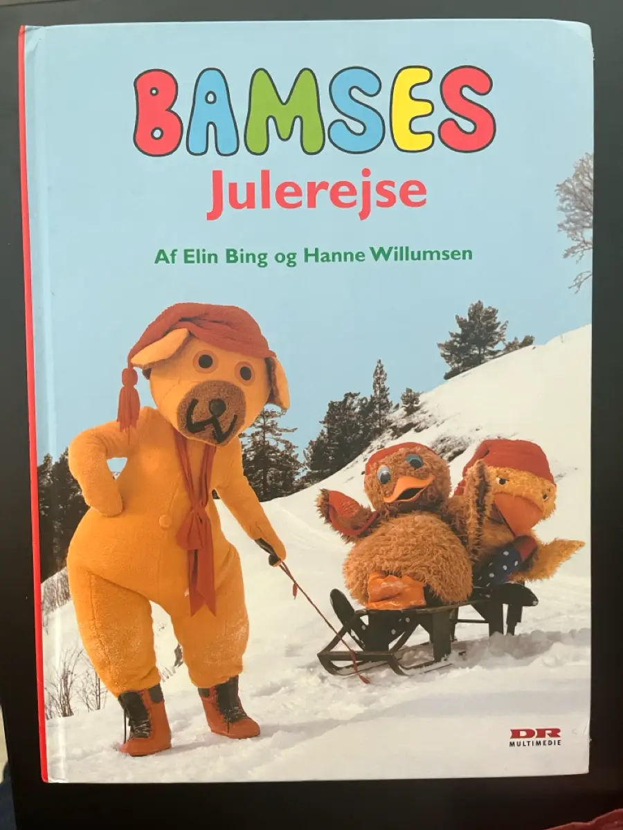 DR Bamses Julerejse Julekalender bog Fin nedtælling til jul billedb