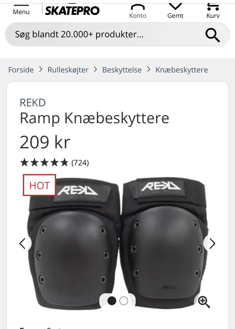 REKD Knæ beskyttere