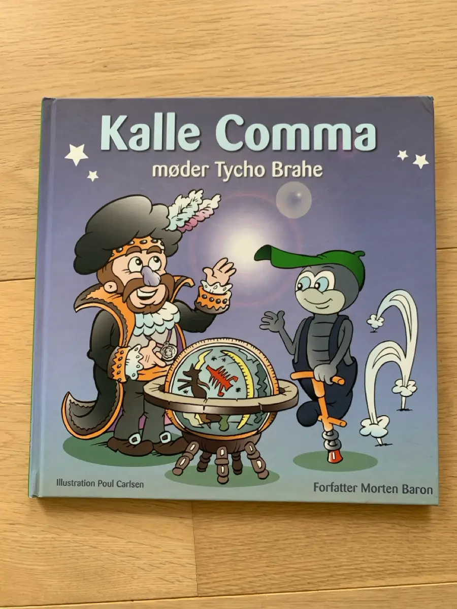 Kalle Comma møder Tycho Brahe Bog