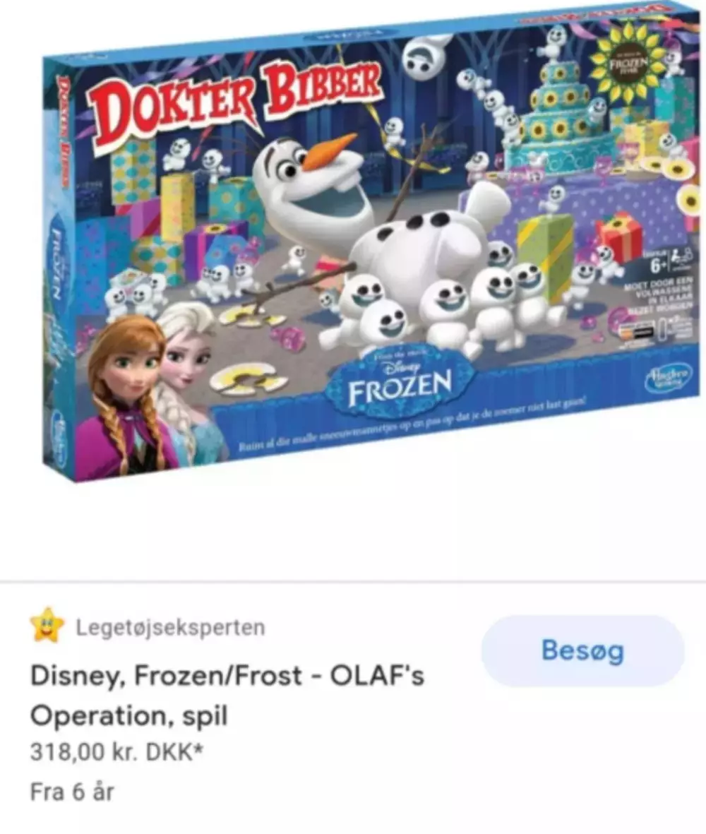 * Hasbro Disney Frozen Operation