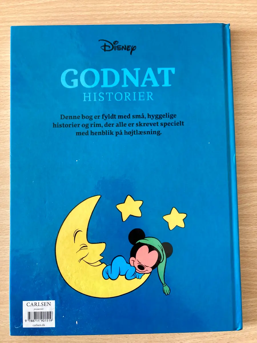 Disney godnat historier Bog