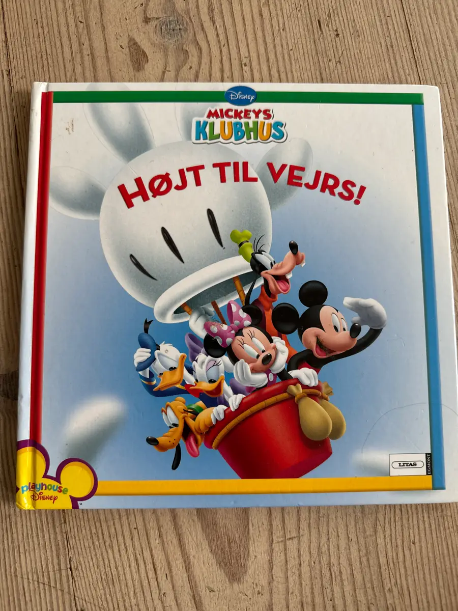 Mickeys klubhus - Højt til vejrs Bog