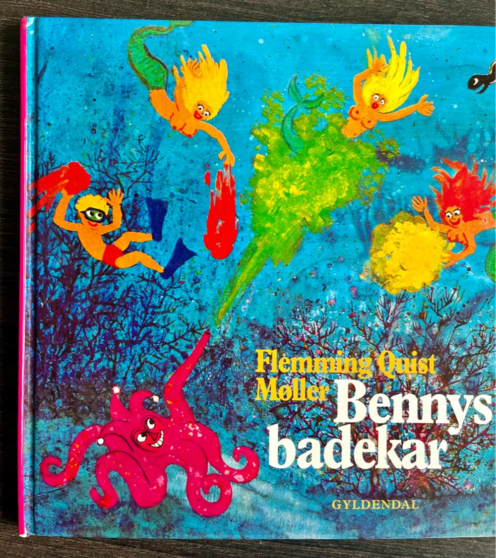 Bennys Badekar klassisk billedbog læs hø Klassisk Højtlæsning bog