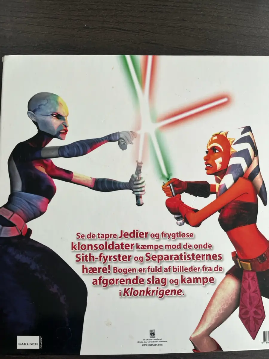 Bog star Wars klonkrigene Bog med forklaringer og facts