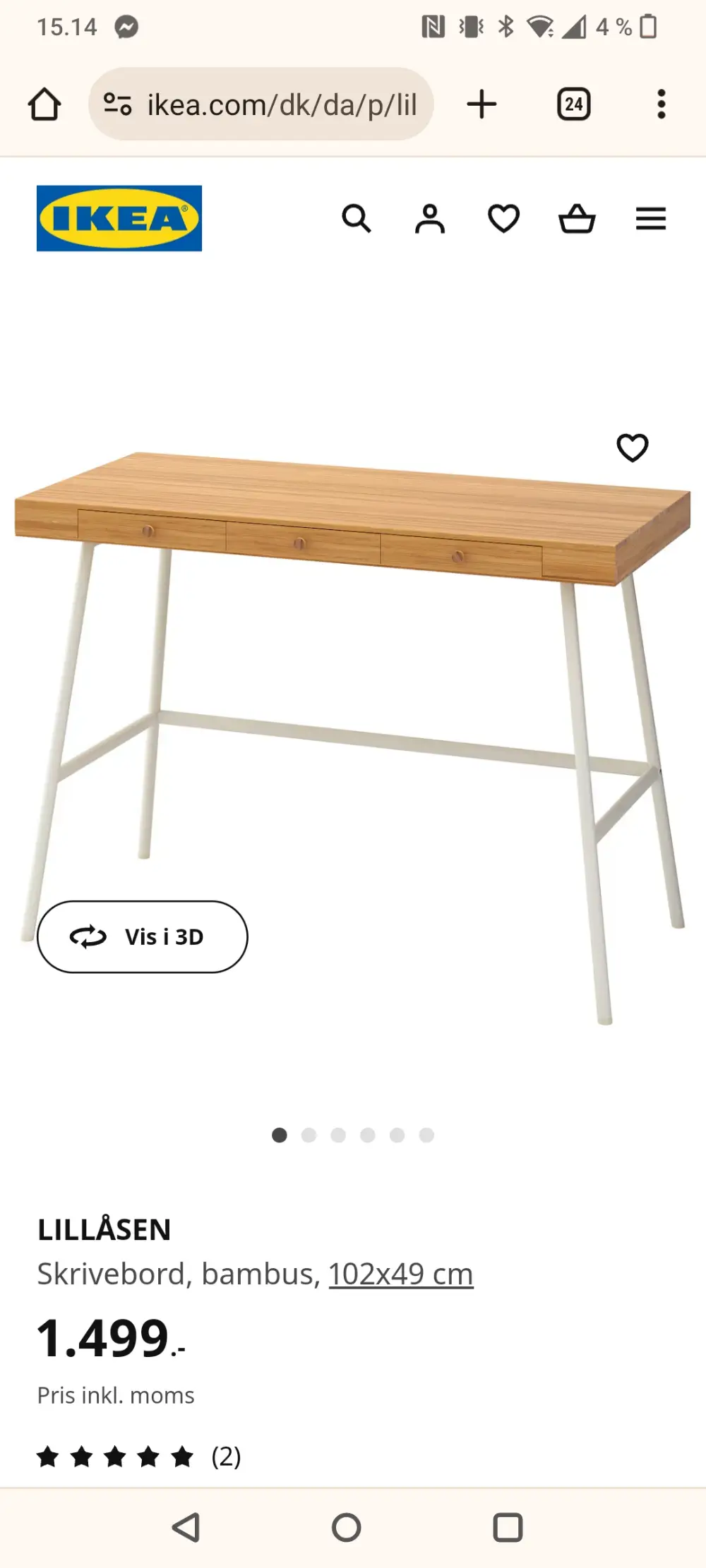 IKEA Skrivebord