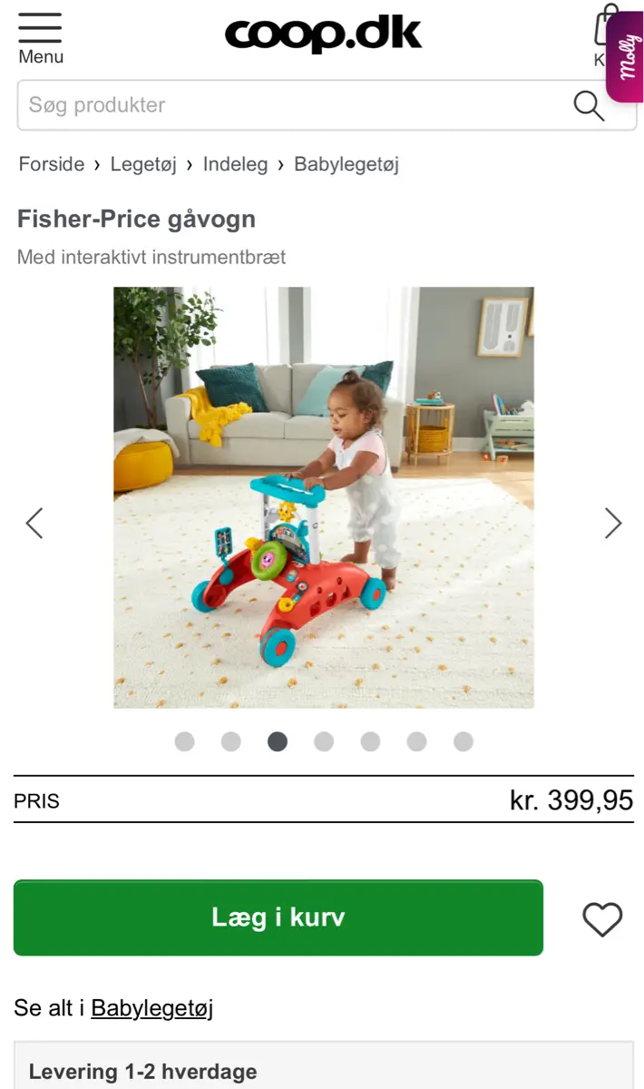 Fisher-Price Gåvogn