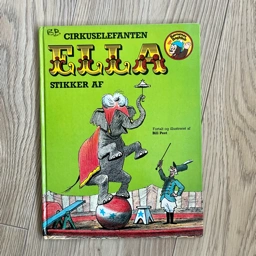 Cirkuselefanten Ella stikker af Fin Bill Peet bog