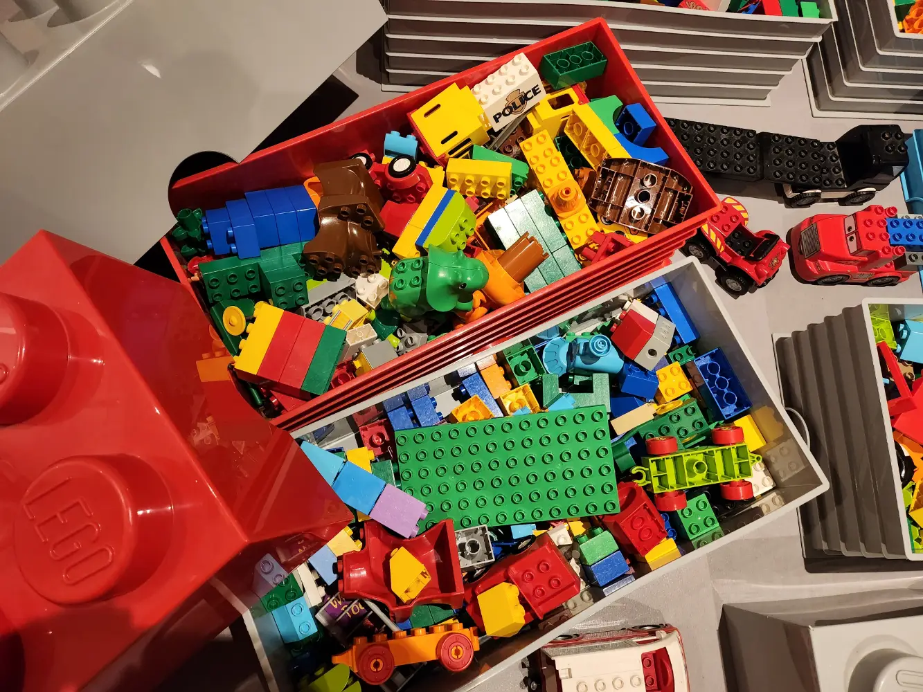 LEGO Duplo Stor mængde legoklodser