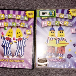 Bananer i pyjamas Dvd'er