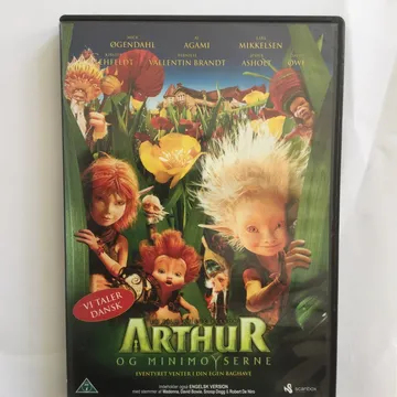 Arthur og Minimoyserne dvd